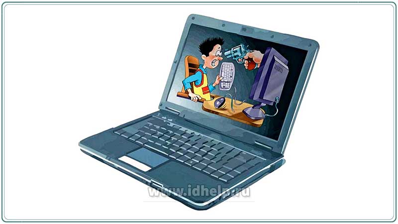 Лэптоп (англ. laptop — lap — колени сидящего человека, top — верх, «наколенник») — более широкий термин, он применяется как к ноутбукам, так и нетбукам, смартбукам.