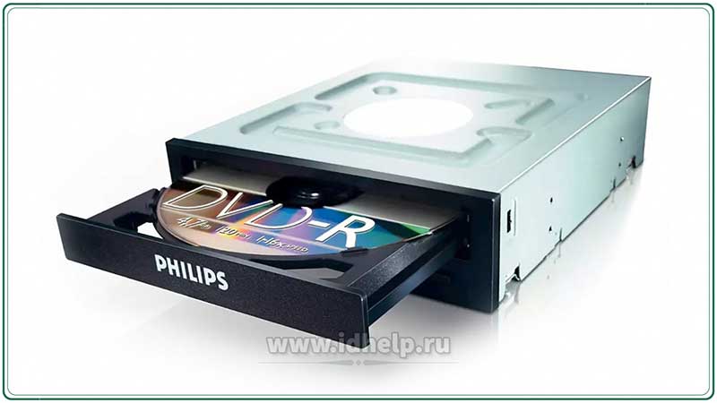 DVD-RW-привод производства Philips.
